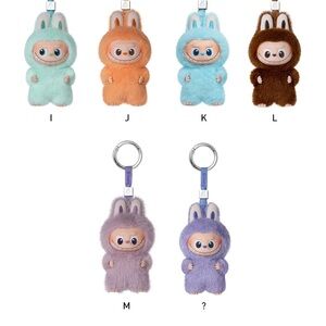 THE MONSTERS Pin for Love Series-Vinyl Plush Pendant Blind